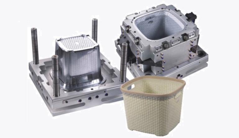 chày và cối trên khuôn